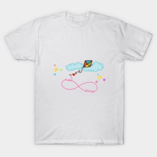 Kite flying in the sky T-Shirt